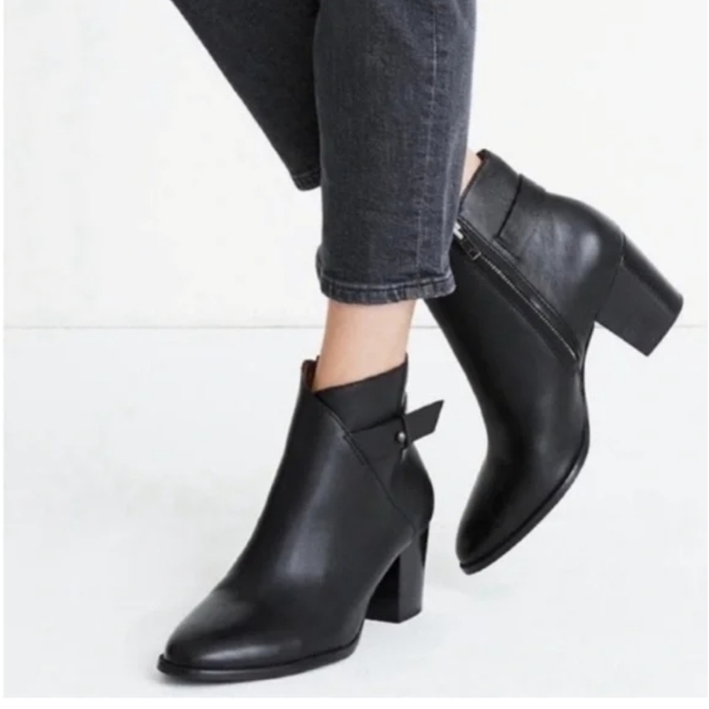 Madewell  Leather Ankle Boots